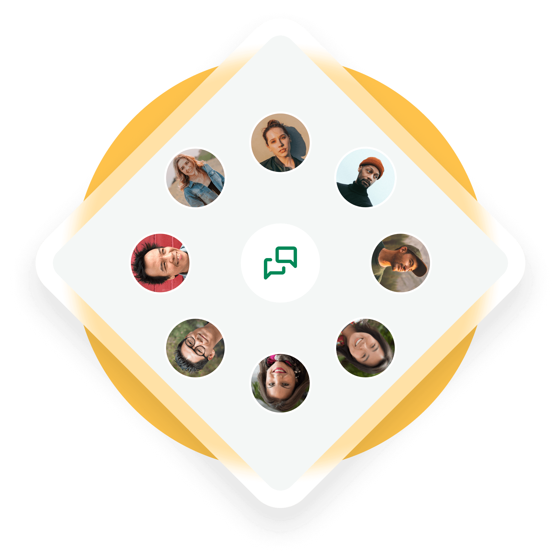 Chat to talk to event participants